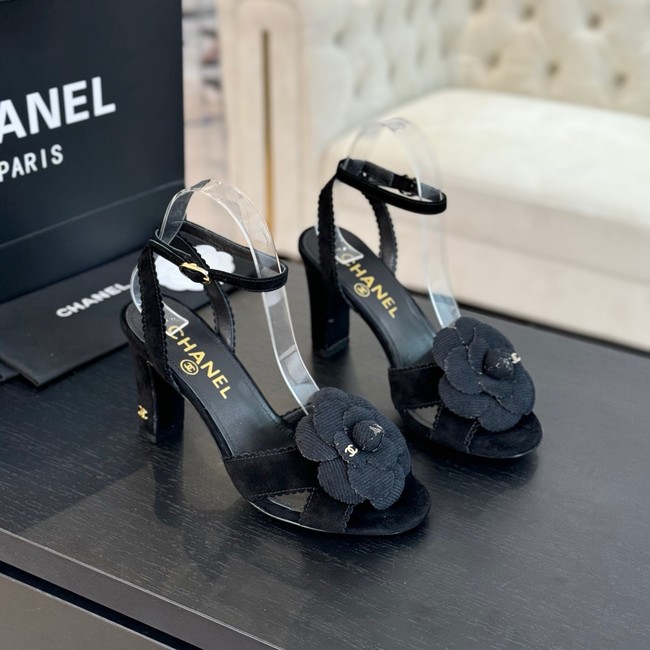 Chanel Shoes Heel height 8 cm Lambskin 55220-1