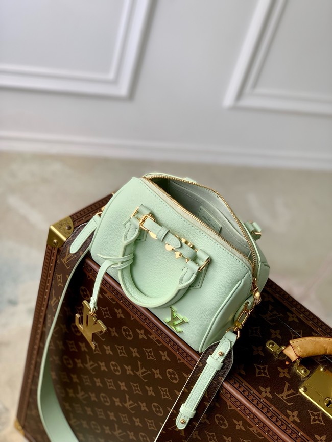 Louis Vuitton Speedy Bandouliere M24598 light green