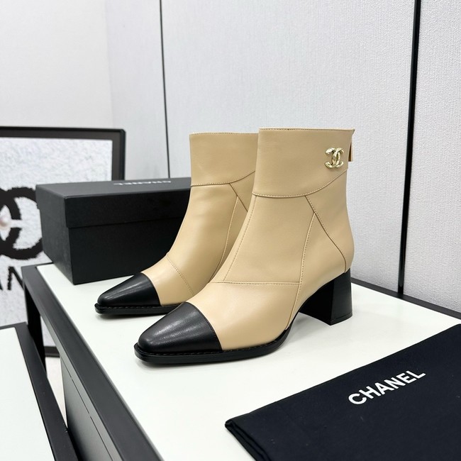 Chanel WOMENS SHORT BOOTS 55235-6