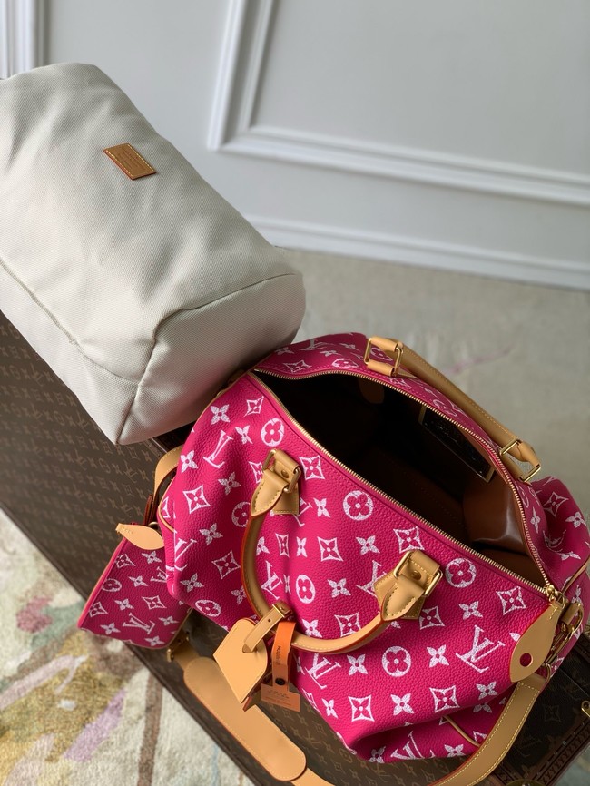 Louis Vuitton NEW Speedy P9 Bandouliere 25 M11561 Fuchsia