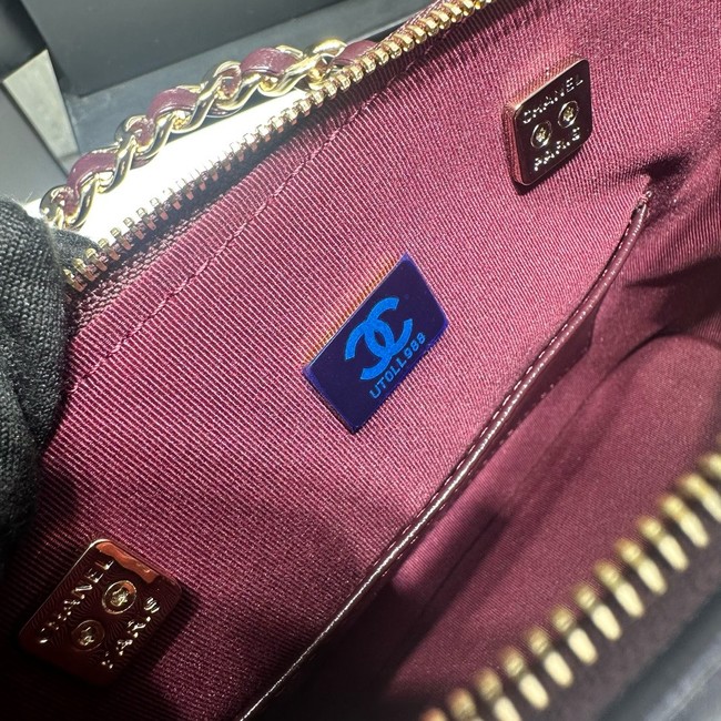 CHANEL SMALL SHOPPING BAG AS5130 Burgundy