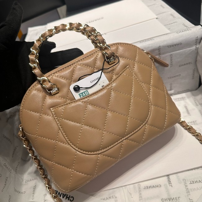 CHANEL SMALL SHOPPING BAG AS5130 Dark Beige