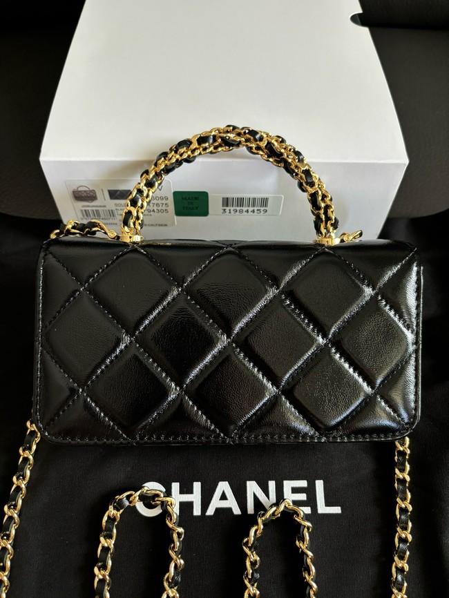 CHANEL CLUTCH WITH CHAIN AP3954 black