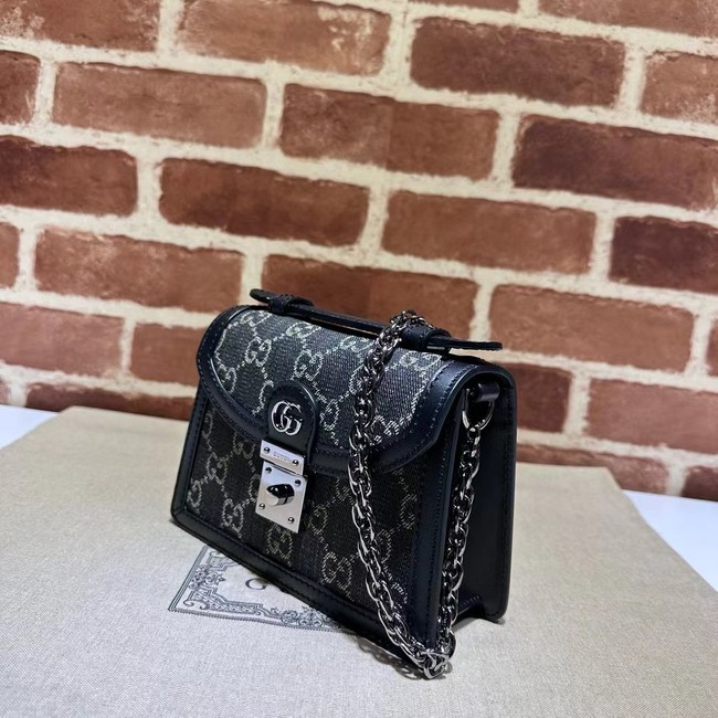 Gucci OPHIDIA MINI SHOULDER BAG A696180 black