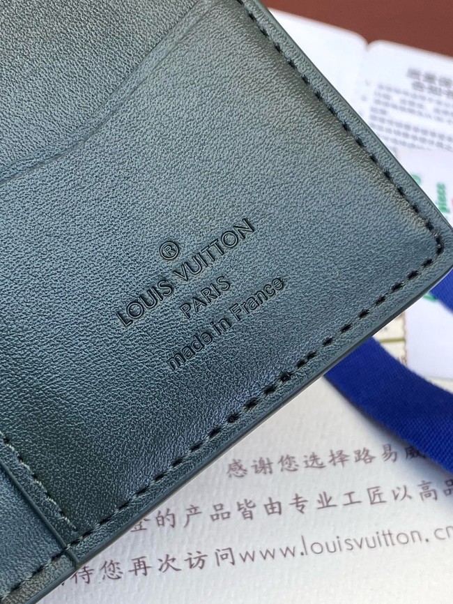 Louis Vuitton Passport Cover CUSTOMIZABLE N85941 green