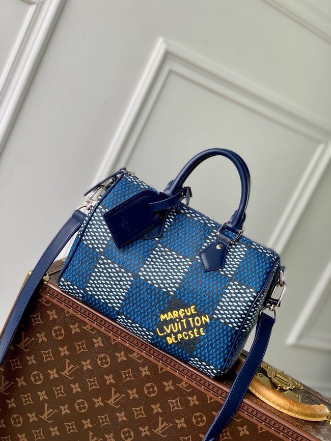 Louis Vuitton Speedy 25 BandouliEre N40691 Blue