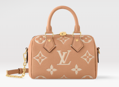 Louis Vuitton Speedy Bandouliere 20 M12713 Arizona & Cream