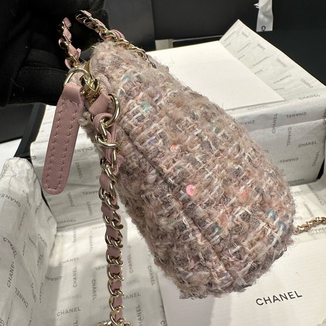 CHANEL MINI SHOPPING BAG AS5131 Light Pink& Beige & Ecru