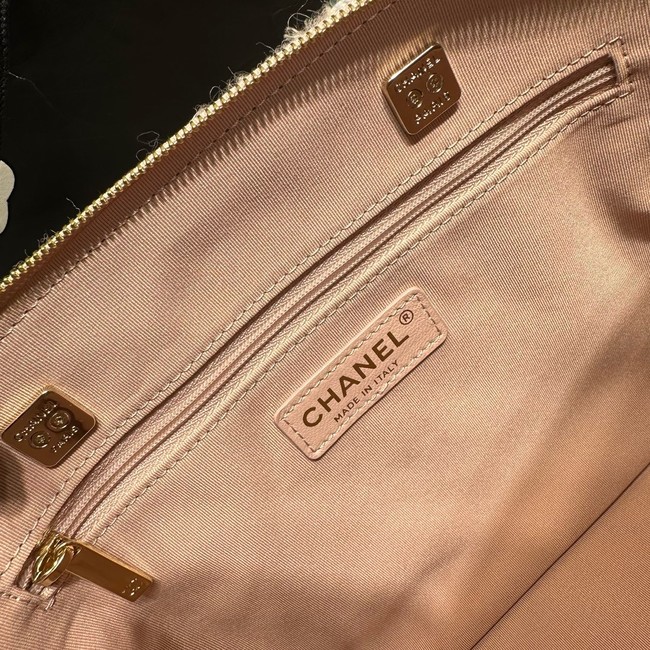 Chanel SMALL SHOPPING BAG AS3969 Light Pink& Beige & Ecru