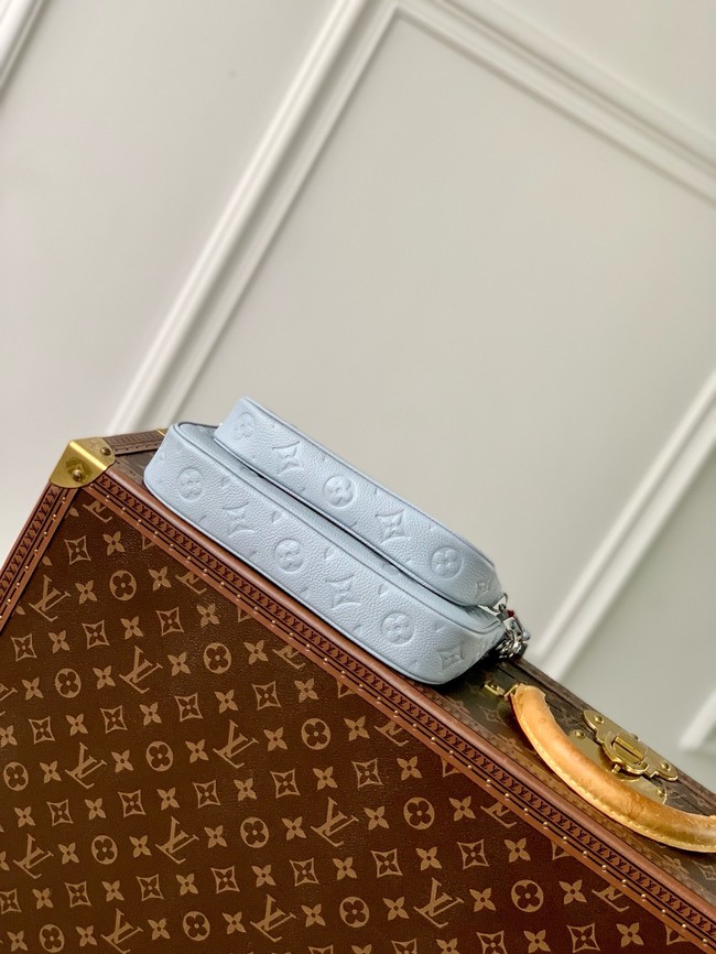 Louis Vuitton NEW Multi Pochette Accessoires M47173 Blue Washed