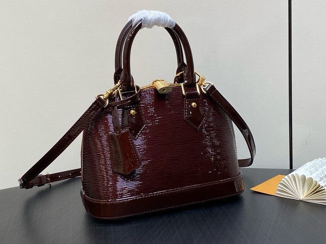 Louis Vuitton Epi grained leather Alma BB M40301 Wine