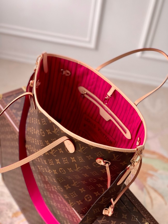 Louis Vuitton REVERSIBLE - EARLY ACCESS Neverfull Bandouliere Inside Out MM M12096 rose