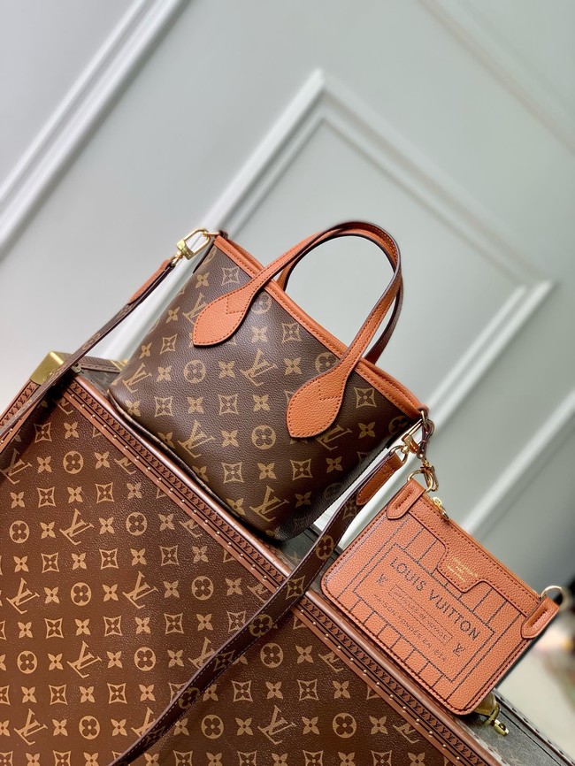 Louis Vuitton REVERSIBLE Neverfull Bandouliere Inside Out BB M12099 Tan