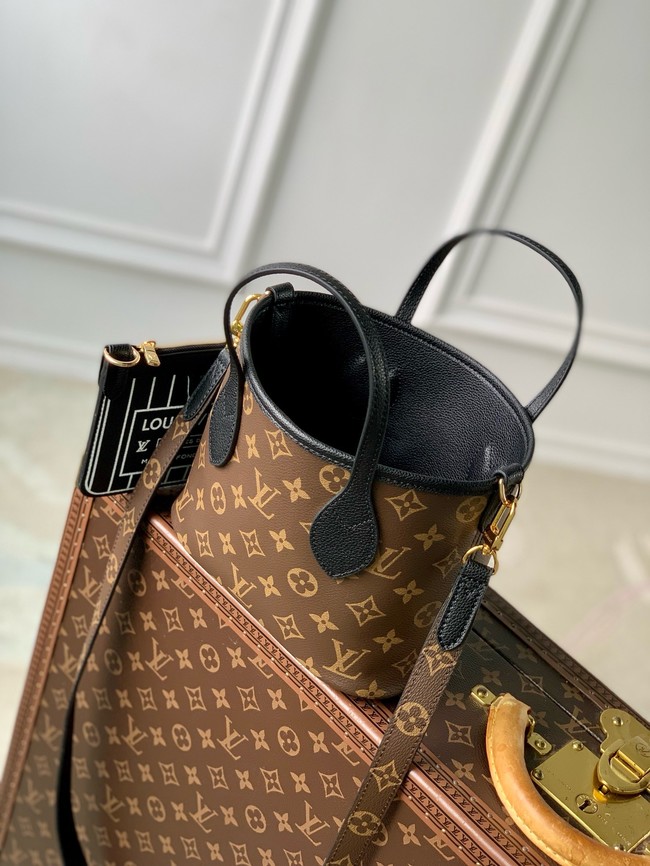 Louis Vuitton REVERSIBLE Neverfull Bandouliere Inside Out BB M12099 black