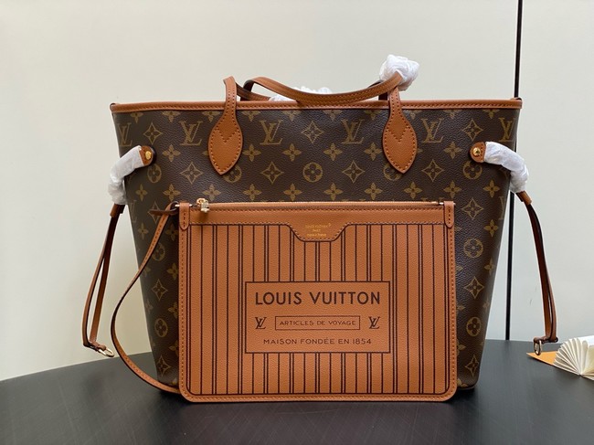 Louis Vuitton Reversible Online Pre-launch Neverfull Inside Out MM M11946 Brown