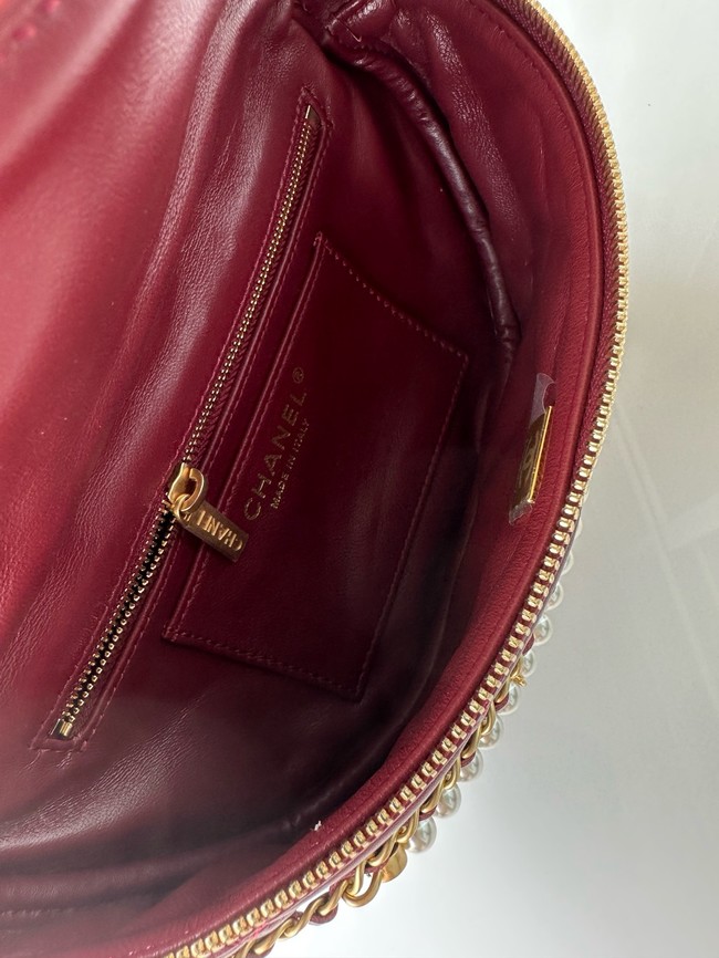 Chanel WAIST BAG AS4991 Burgundy