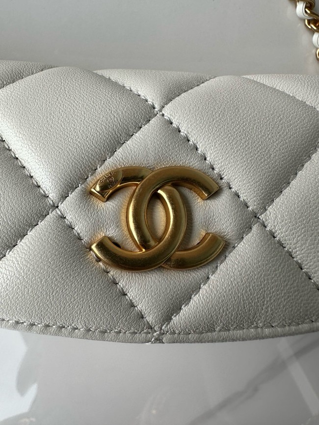 Chanel WAIST BAG AS4991 White