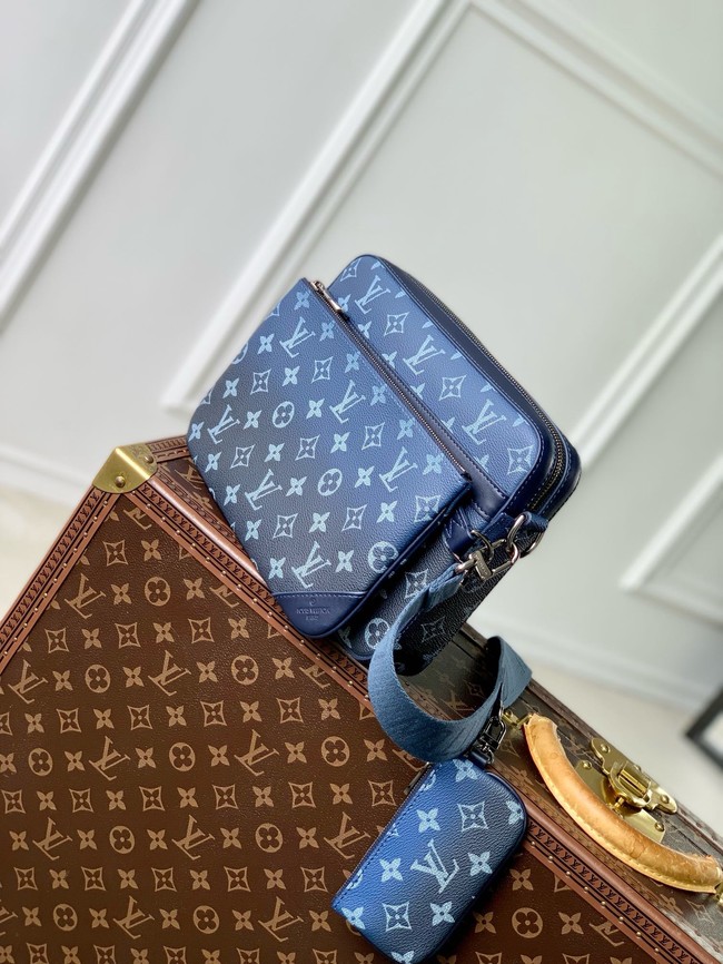 Louis Vuitton Trio Messenger M11592 Navy Blue