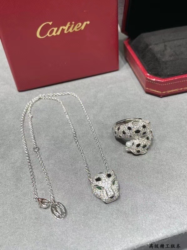 Cartier necklace&ring CE15362