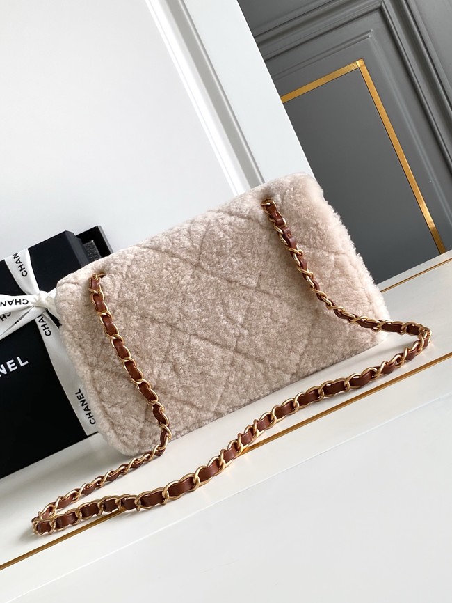 Chanel FLAP BAG AS5149 Beige & Brown