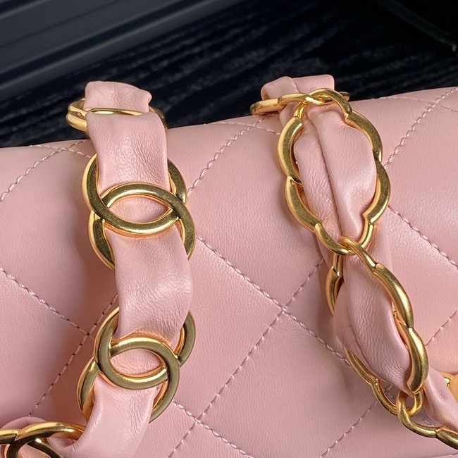 Chanel FLAP BAG AS5174 pink