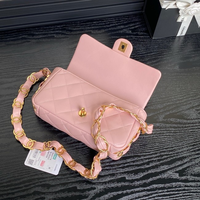 Chanel FLAP BAG AS5174 pink