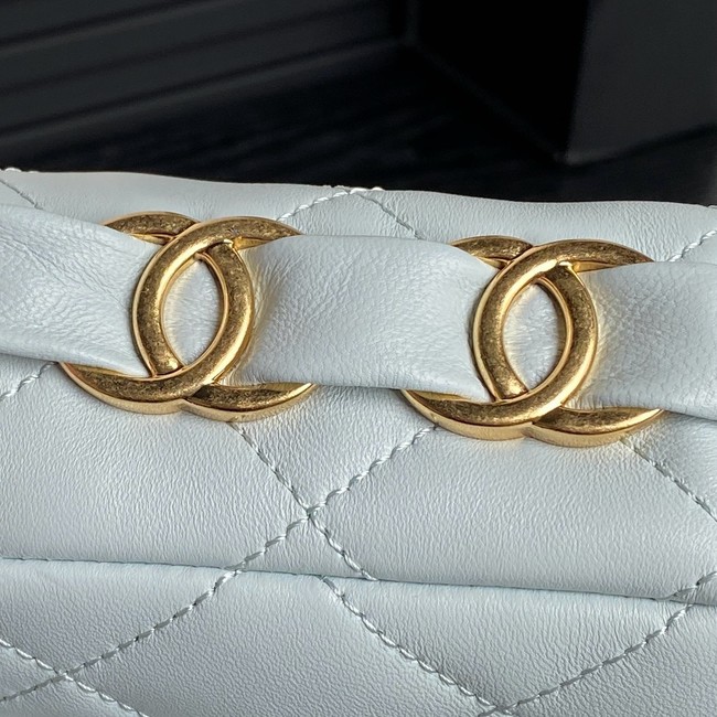 Chanel SMALL FLAP BAG AS5174 light blue