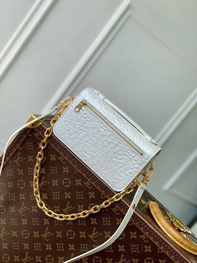 Louis Vuitton Pochette Metis East West N85902 white