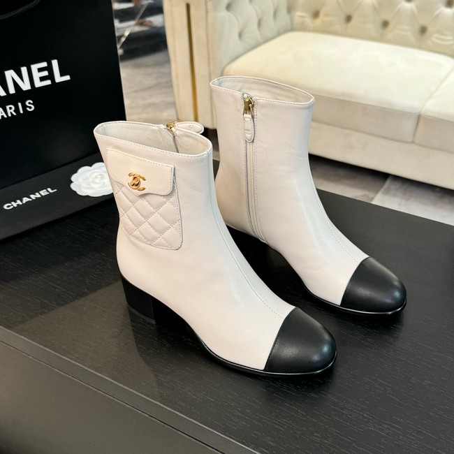 Chanel WOMENS SHORT BOOTS 55275-2