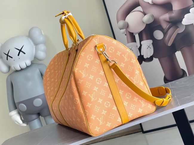 Louis Vuitton Keepall Bandouliere 55 M11558 orange