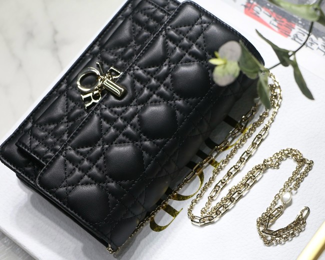 My Dior Mini Bag Cannage Lambskin S3105N black