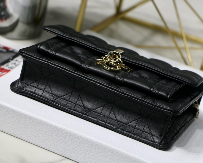 My Dior Mini Bag Cannage Lambskin S3105N black