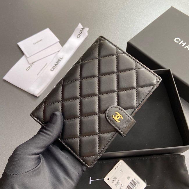 Chanel CLASSIC CARD HOLDER 96066-3 BLACK