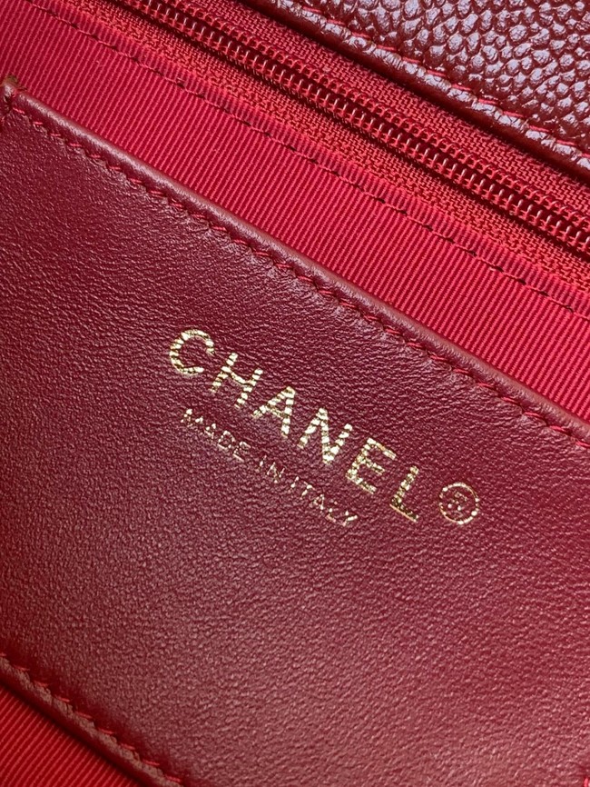 Chanel FLAP BAG AS5186 Burgundy