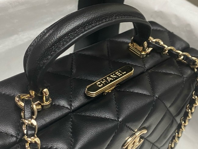 CHANEL SMALL BOX BAG AS5167 black