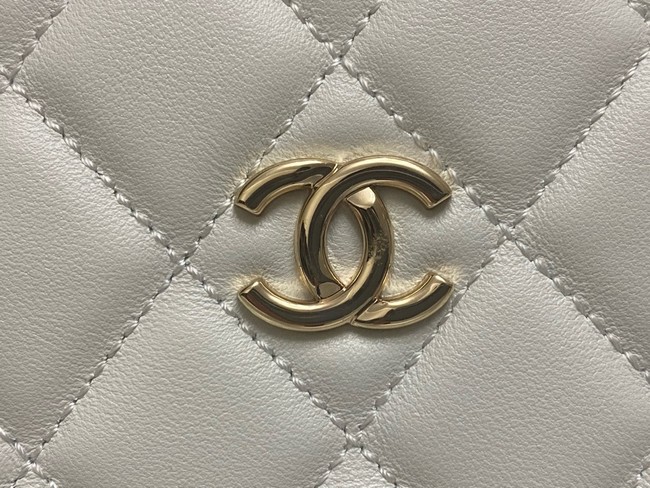 CHANEL BOX BAG AS5168 white