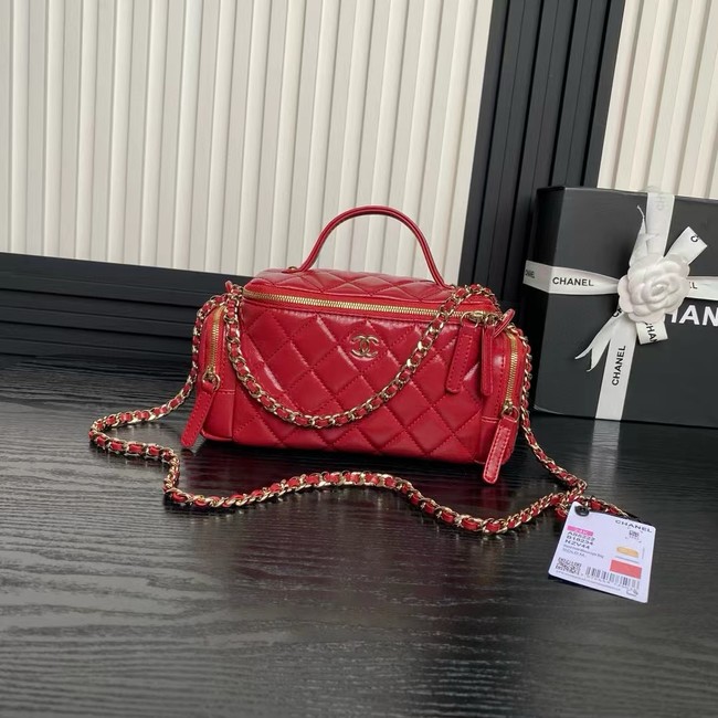 Chanel CAMERA CASE AS5222 red