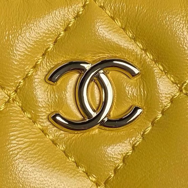 Chanel CAMERA CASE AS5222 yellow