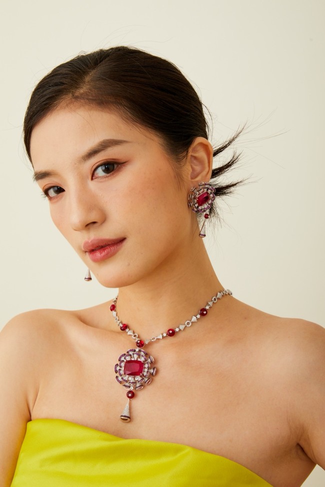 BVLGARI necklace&Earrings CE15549