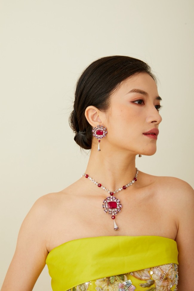 BVLGARI necklace&Earrings CE15549