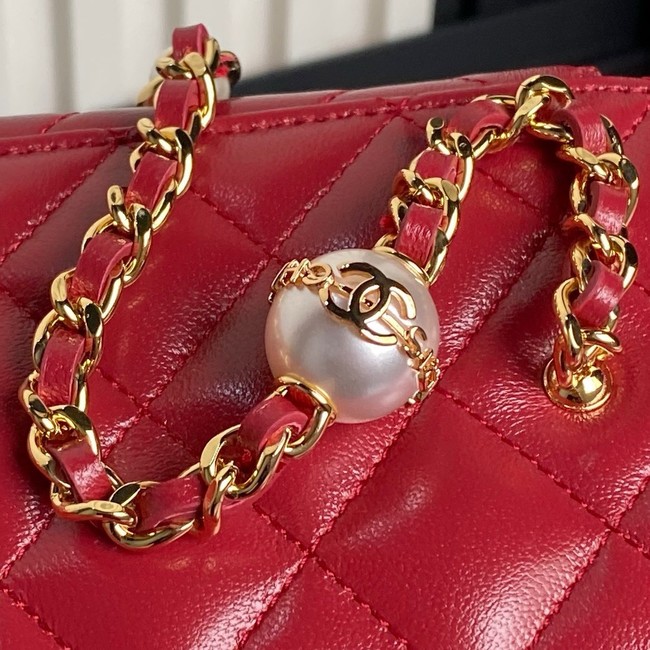 Chanel CLUTCH WITH CHAIN AP4285 red