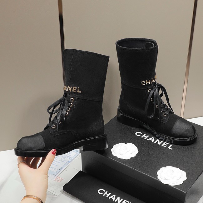 Chanel WOMENS SHORT BOOTS 55706-3