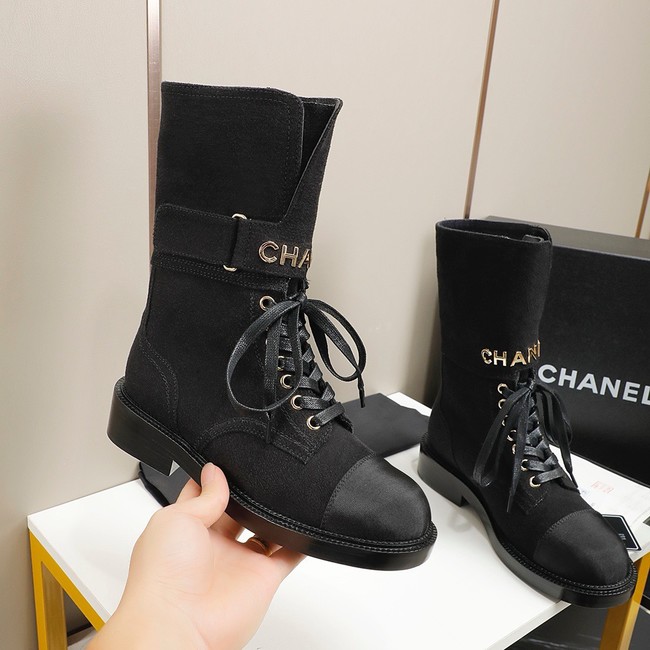 Chanel WOMENS SHORT BOOTS 55706-3