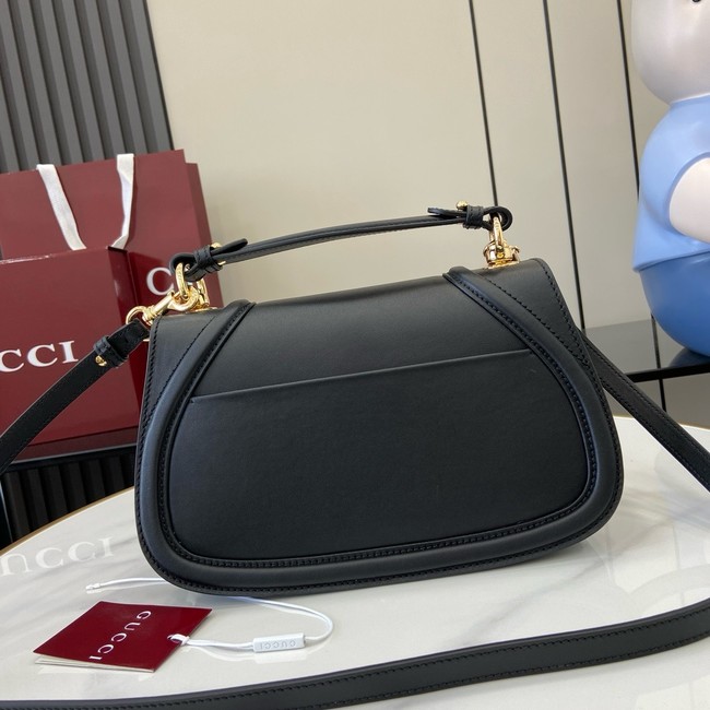 GUCCI BLONDIE SMALL TOP HANDLE BAG 815714 black