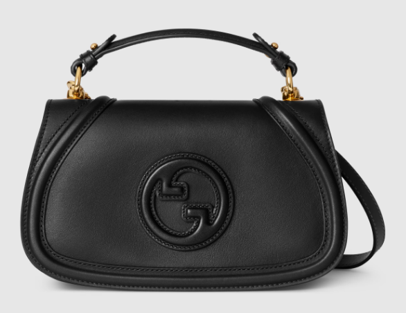 GUCCI BLONDIE SMALL TOP HANDLE BAG 815714 black