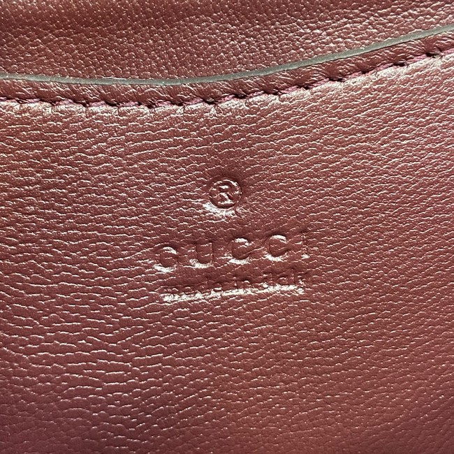 Gucci GG MILANO MINI TOP HANDLE BAG 806017-1 Rosso Ancora red 