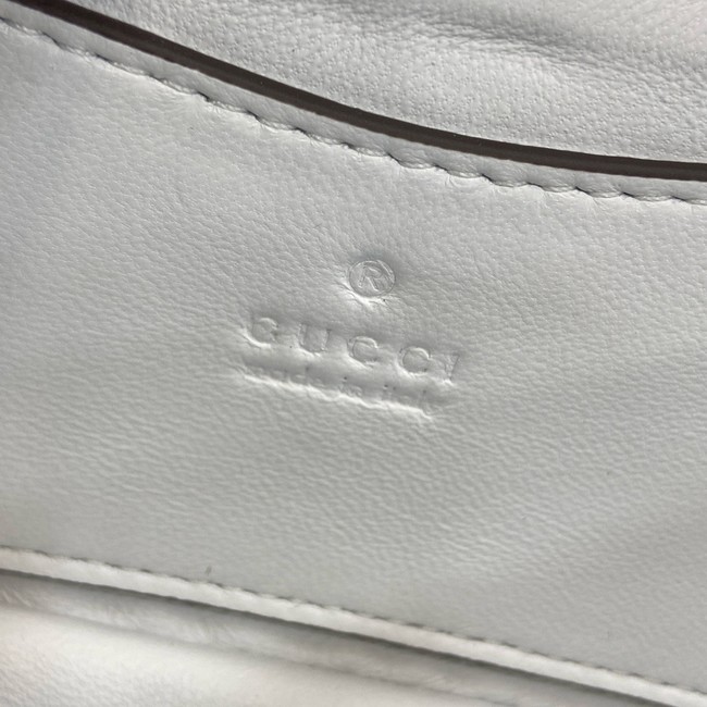 Gucci GG MILANO MINI TOP HANDLE BAG 806017-2 white