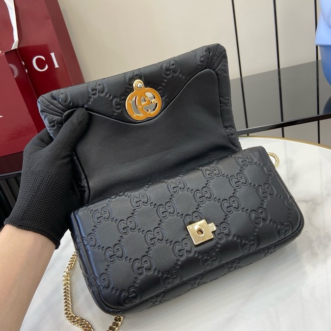 Gucci GG MILANO MINI TOP HANDLE BAG 806017-3 black