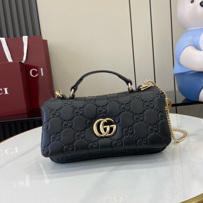 Gucci GG MILANO MINI TOP HANDLE BAG 806017-3 black