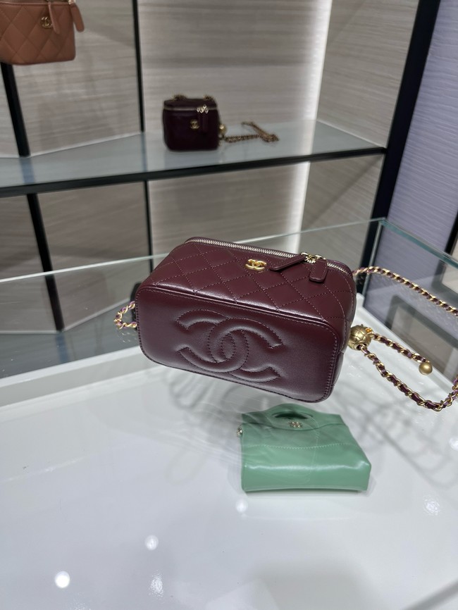 Chanel CLUTCH WITH CHAIN AP2303 Burgundy